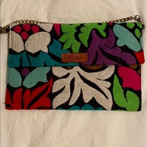 Draco embroidered purse